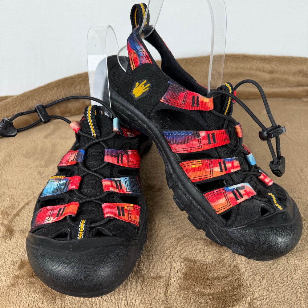 Keen Newport H2 Jerry Garcia New York at Night Sandals Mens Black Multi Retro